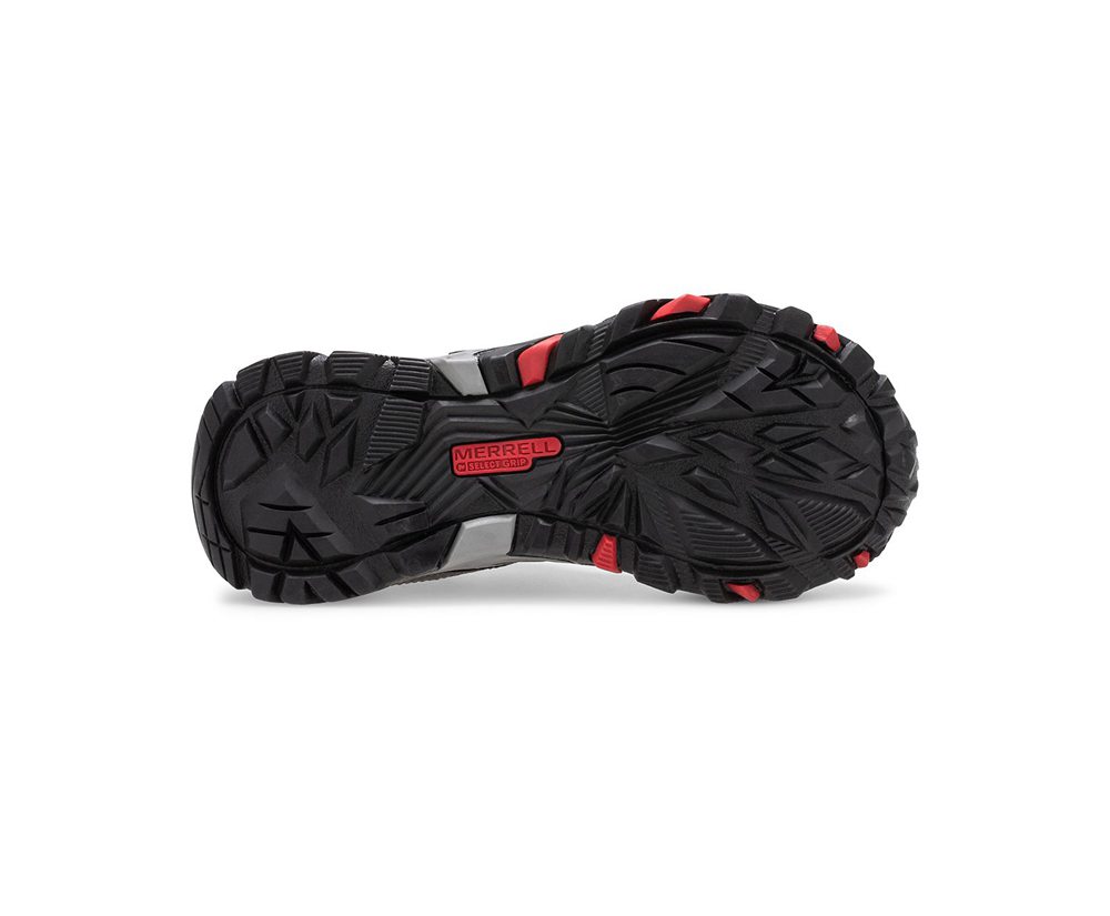 Merrell Vandresko Børn - Trail Quest - Grå/Rød/Sort - XGC947852